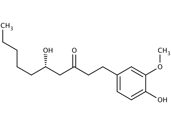 Structure of 6-Gingerol